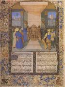 Jean Fouquet The Coronation of Alexander From Histoire Ancienne (after 1470) (mk05) oil painting picture wholesale